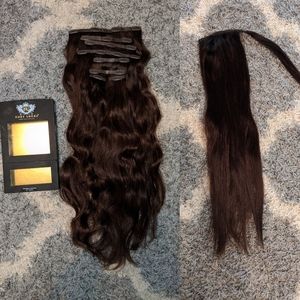 Foxylocks hair extensions bundle 24" 26"